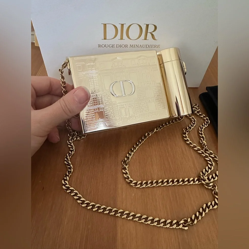 DIOR Rouge Dior Minaudiere - The Atelier of Dreams Limited Edition Clutch Bag - Picture 1 of 14